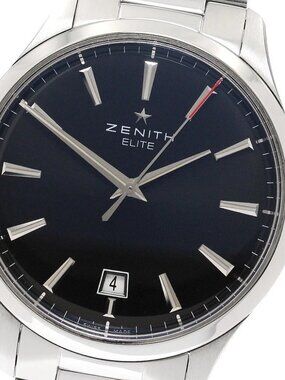 ZENITH Captain elite 03.2020.670/21.M2020 Date black Dial Automatic Men's_951118